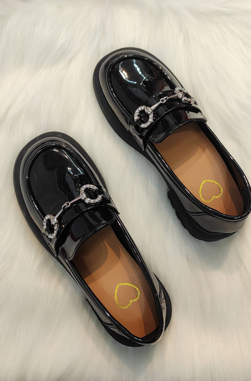 Round Toe Chunky Loafers